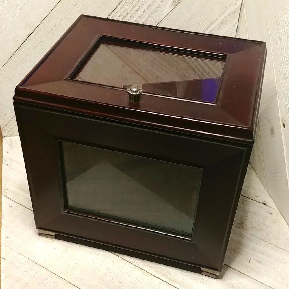 The Bombay Company Wooden Photo Box